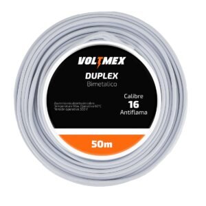 Cable Duplex Calibre 16 Awg Pot Flexible 50 Metros