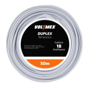 Cable Duplex Calibre 18 Awg Pot Flexible 50 metros