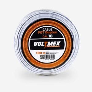 Cable Pot Duplex Calibre 18 De 100 Metros