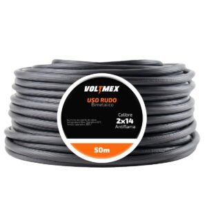 Cable Uso Rudo 2x14 De 50 Metros