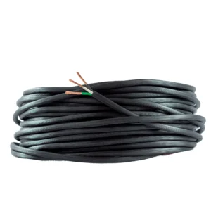 Cable Eléctrico Uso Rudo 3x10 Con 100 Metros Negro
