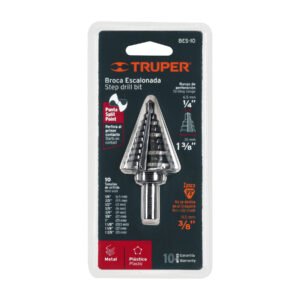 Broca Escalonada 10escalones 1/4 A 1-3/8truper 12126