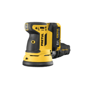 Lijadora roto-orbital 5", 20V, 1 batería 2Ah, PRETUL, 28271