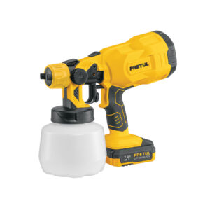 Pistola para pintar, 20V, 1 batería 2Ah, Pretul, 29010