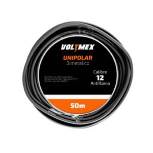 Cable Eléctrico Unipolar Cal. 12 de 50 metros