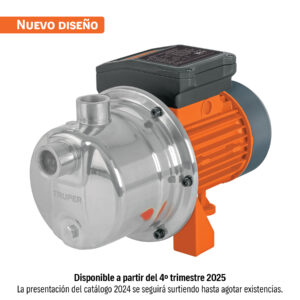 Bomba Eléctrica Agua Tipo Jet, Acero Inox, 1/2 Hp 13555