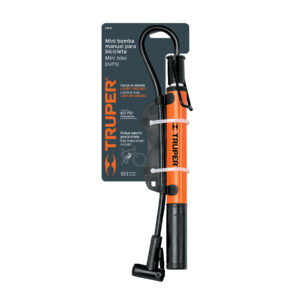 Bomba De Aire Mini Portatil Para Bicicleta Truper 13790