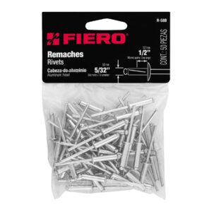 Bolsa C/ 50 Remaches 5/32  X 3/8  Aluminio, Ala 5/16  44526
