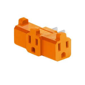 Multicontacto triple aterrizado, tipo "T" reforzado, VOLTECK, 46804