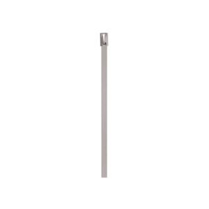 Bolsa con 10 cinchos de 29 cm,acero inoxidable,99 lb,VOLTECK, 48040