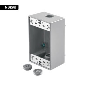 Condulet rectangular 1/2" tipo FS de 3 salidas, VOLTECK, 43563