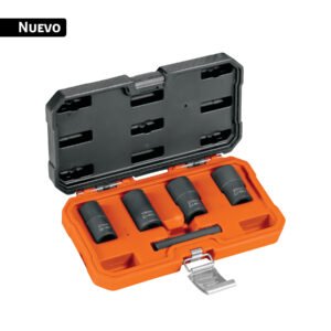 Juego de extractores de tuercas barridas, TRUPER, 104234