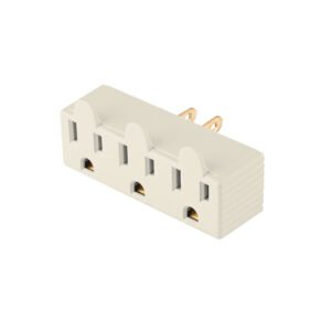 Multicontacto triple aterrizado, barra, VOLTECK, 46810