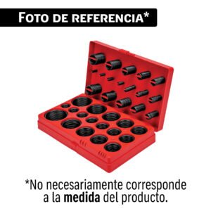 Juego O-Rings NBR 70 estándar 419 piezas, FIERO, 43931