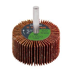 Rueda flap de 2", grano 60, TRUPER, 13037