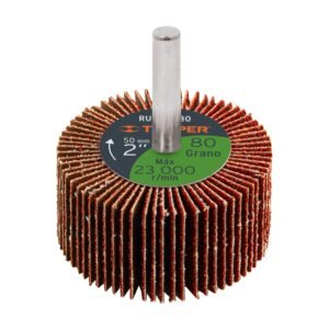 Rueda flap de 2", grano 80, TRUPER, 13038
