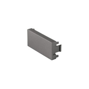 Tapón ciego acero inox de 1 módulo, línea Lisboa, VOLTECK 47832