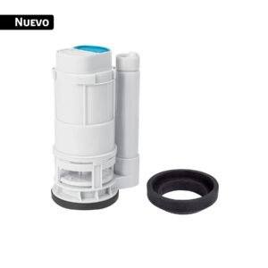 Válvula descarga dual 3" para WC de 2 piezas, sin botón dual, 44168